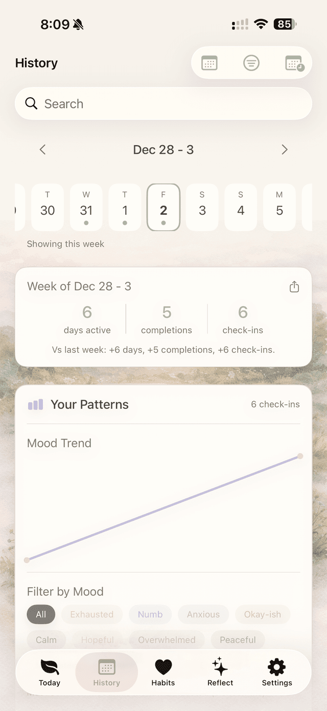 Track with compassion